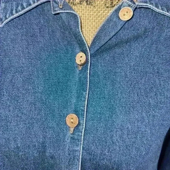 Mountain Lake women's Casuals denim top size S - Picture 12 of 12